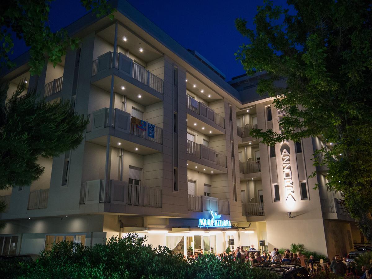 Hotel Aquila Azzurra ริมินี ภายนอก รูปภาพ
